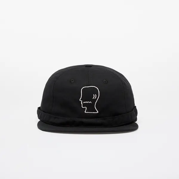 Brain Dead Шапка Brain Dead Extended Strap 6 Panel Logohead Hat Black Universal