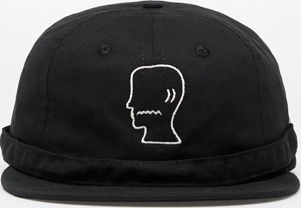 Brain Dead Шапка Brain Dead Extended Strap 6 Panel Logohead Hat Black Universal