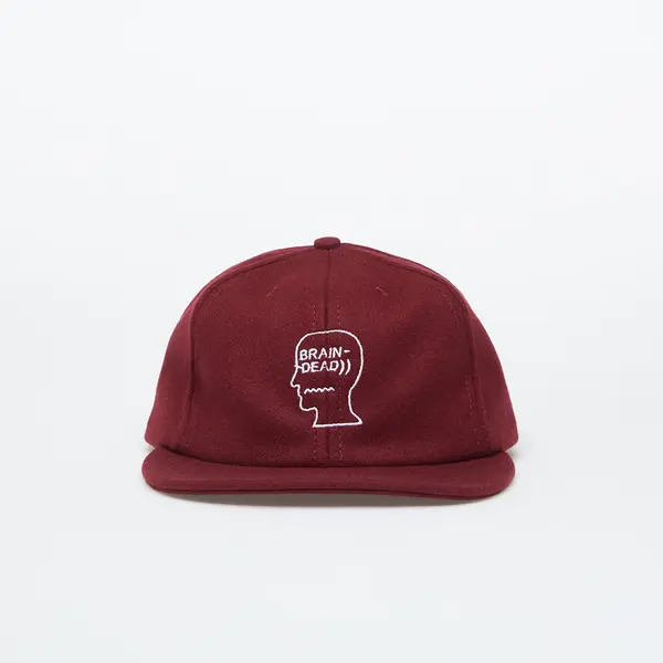Brain Dead Шапка Brain Dead Flannel Classic Logohead 6 Panel Hat Burg Universal