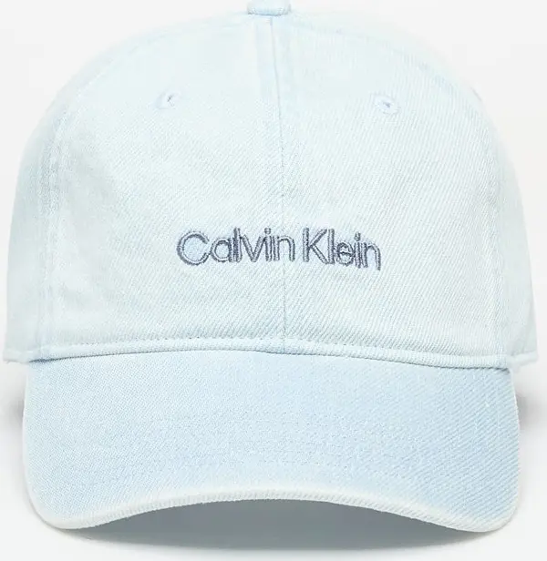 Calvin Klein Шапка Calvin Klein Jeans Logo Embroidery Cap Light Wash Denim Universal