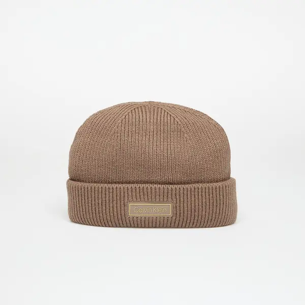 Calvin Klein Шапка Calvin Klein Patch Chunky Rib Doc Hat Brown Universal