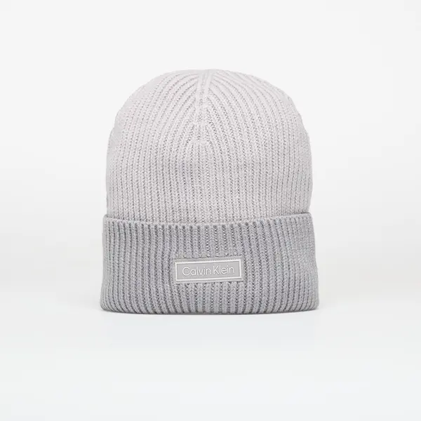 Calvin Klein Шапка Calvin Klein Patch Wool Chunky Hat Grey Universal