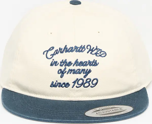 Carhartt WIP Шапка Carhartt WIP Alston Cap Natural/ Deep Lagoon Universal