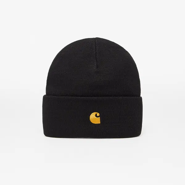 Carhartt WIP Шапка Carhartt WIP Chase Beanie Black/ Gold Universal