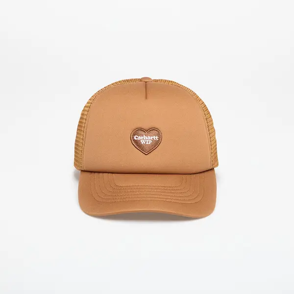 Carhartt WIP Шапка Carhartt WIP Heart Patch Trucker Cap Hamilton Brown Universal