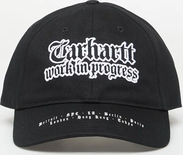 Carhartt WIP Шапка Carhartt WIP World Tour Cap Black/ White Universal