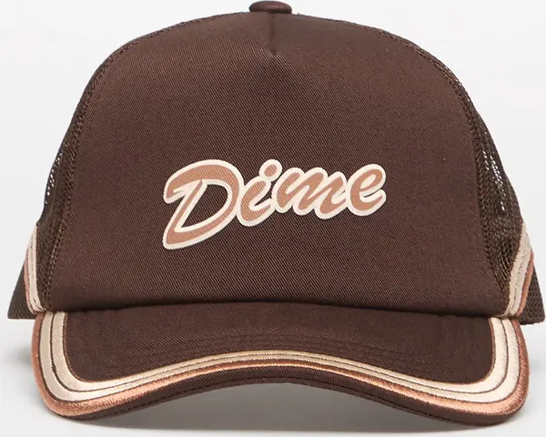 DIME Шапка DIME Race Trucker Cap Brown Universal