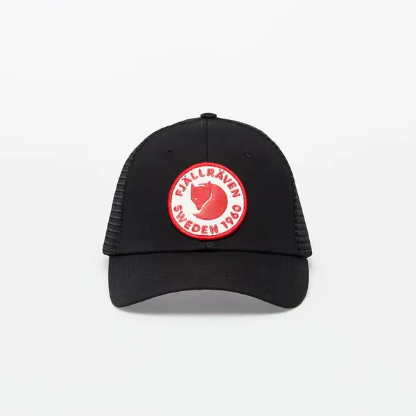 Fjällräven Шапка Fjällräven 1960 Logo Långtradarkeps Black S/M