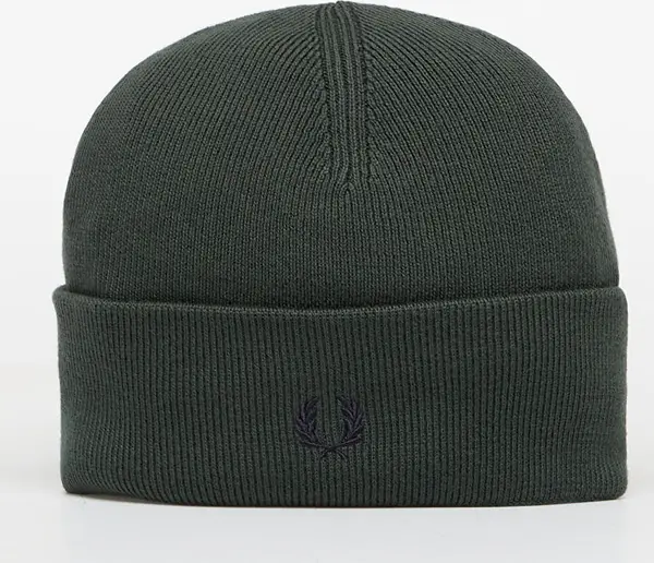 FRED PERRY Шапка FRED PERRY Classic Beanie Court Green/ Navy Universal