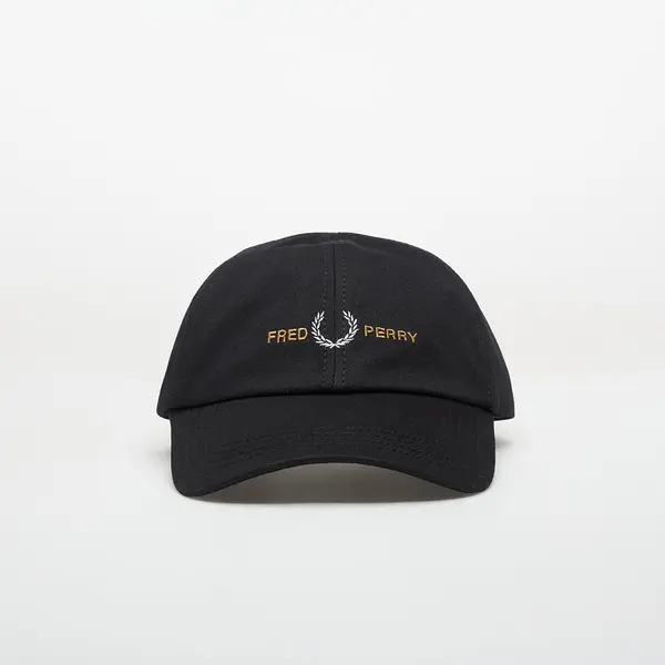 FRED PERRY Шапка FRED PERRY Flp Twill Cap Black Universal