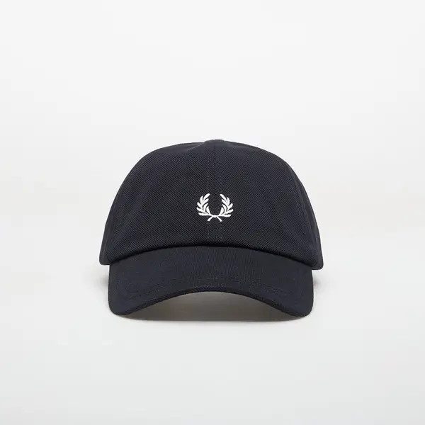 FRED PERRY Шапка FRED PERRY Pique Classic Cap Navy/ Snow White Universal