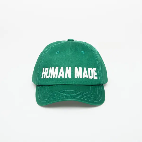 HUMAN MADE Шапка HUMAN MADE 5Panel Twill Cap Green Universal