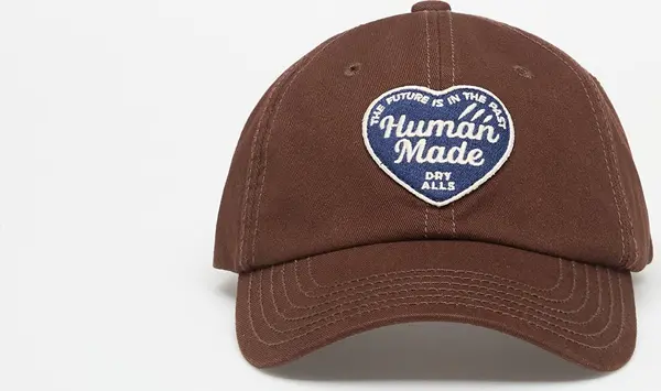 HUMAN MADE Шапка HUMAN MADE 6Panel Twill Cap Brown Universal