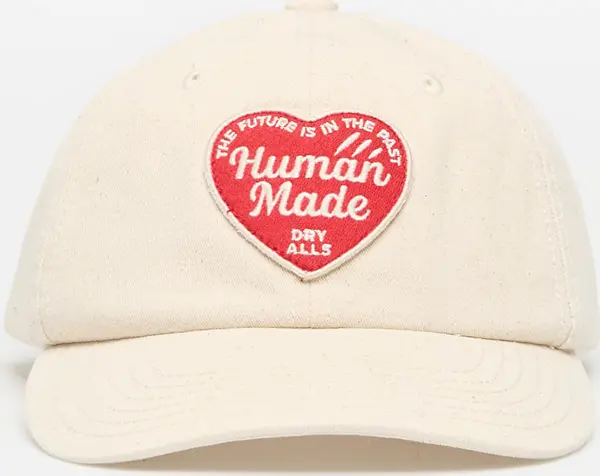 HUMAN MADE Шапка HUMAN MADE 6Panel Twill Cap White Universal