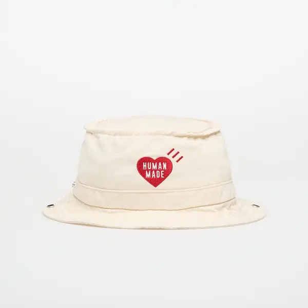 HUMAN MADE Шапка HUMAN MADE Bucket Hat White M