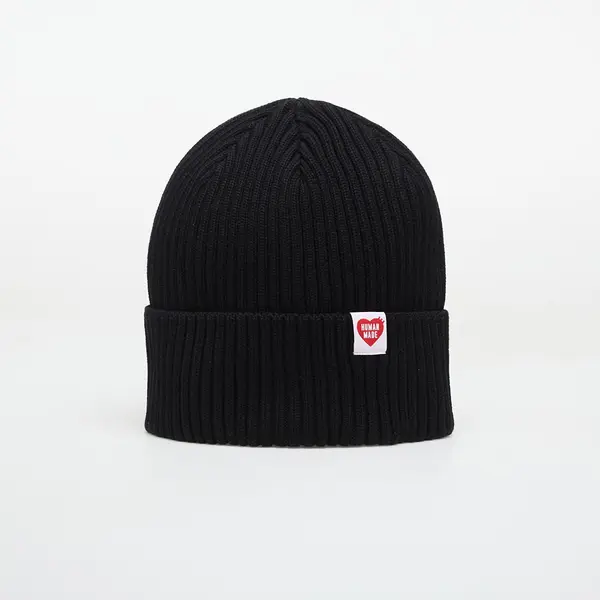 HUMAN MADE Шапка HUMAN MADE Cotton Rib Beanie Black Universal