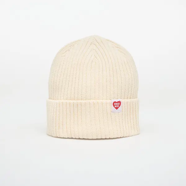HUMAN MADE Шапка HUMAN MADE Cotton Rib Beanie White Universal