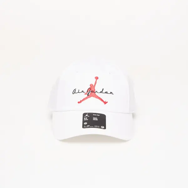 Jordan Шапка Jordan Club Cap Unstructured Adjustable Hat White/ Black/ University Red S/M