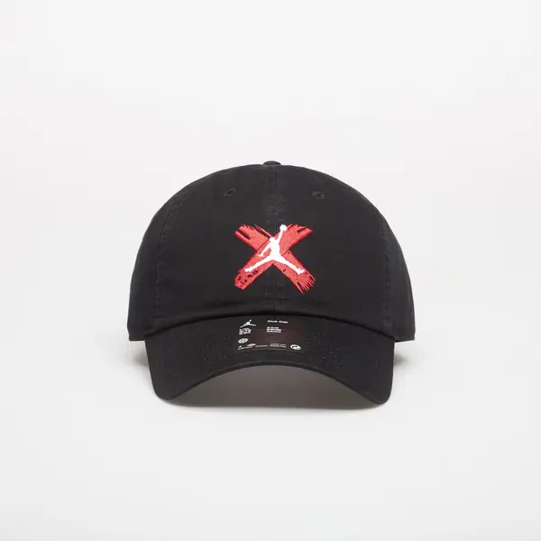 Jordan Шапка Jordan Club Unstructured Curved-Bill Hat Black/ White L/XL
