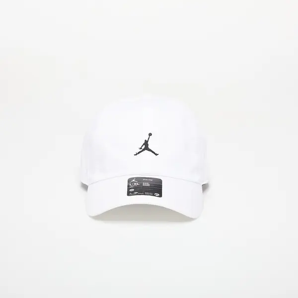 Jordan Шапка Jordan Club Unstructured Curved-Bill Hat White/ Black M/L