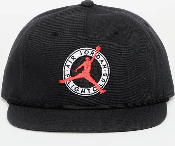 Jordan Шапка Jordan Flight Club Pro Unstructured Flat Bill Hat Black/ Black S/M