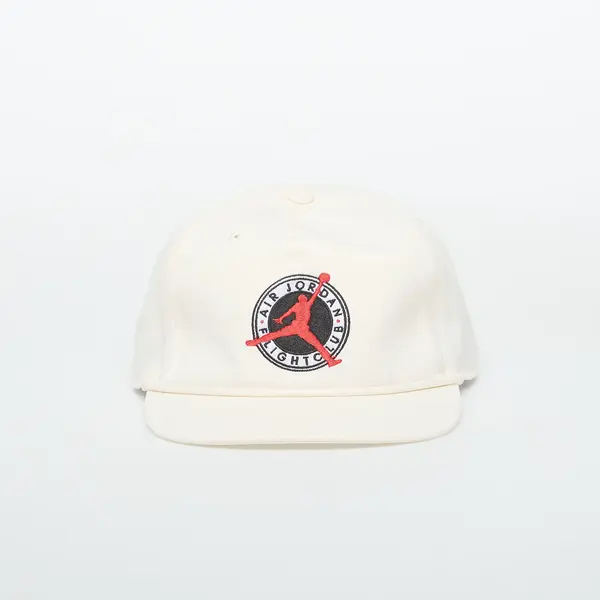 Jordan Шапка Jordan Flight Club Pro Unstructured Flat Bill Hat Pale Ivory/ Black S/M