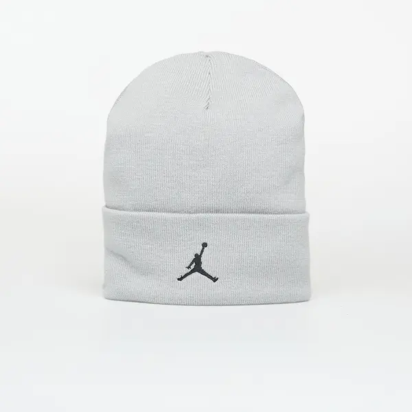 Jordan Шапка Jordan Peak Satin-Lined Beanie Lt Smoke Grey/ Black Universal