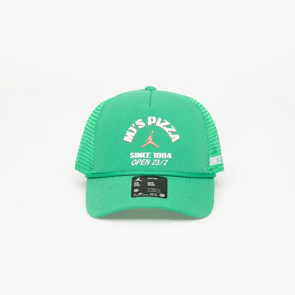 Jordan Шапка Jordan Rise Structured Trucker Cap Lucky Green/ Court Green/ Infrared 23 L/XL