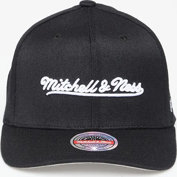 Mitchell & Ness Шапка Mitchell & Ness Branded Script Stretch Snapback Black Universal