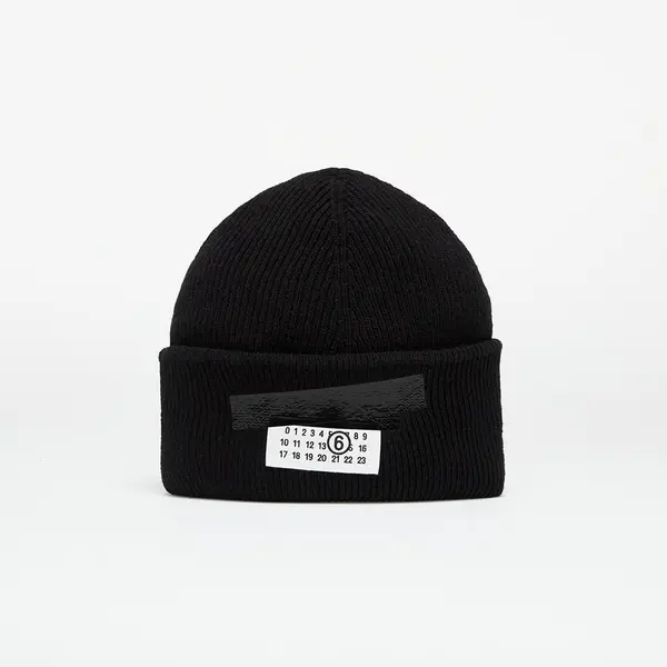 MM6 Шапка MM6 Maison Margiela Beanie Black L