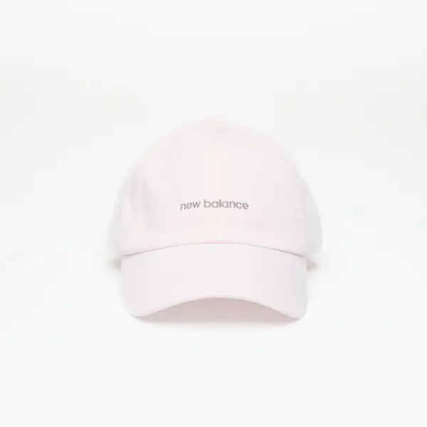 New Balance Шапка New Balance Women's 6 Panel Linear Logo Hat Pink Salt Universal