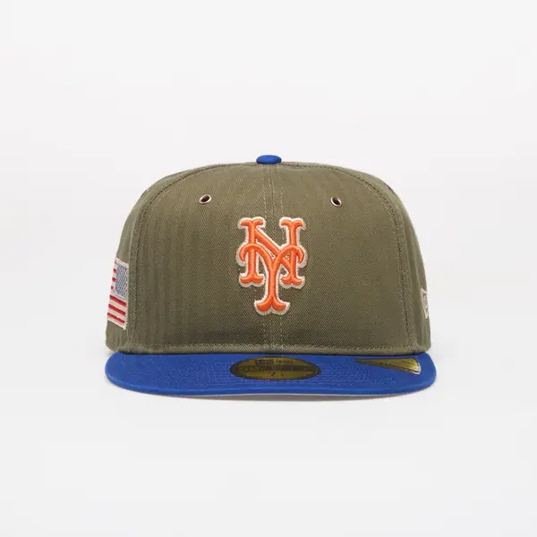 New Era Шапка New Era 59FIFTY MLB American Herringbone New York Mets Official Team Color 7 1/8