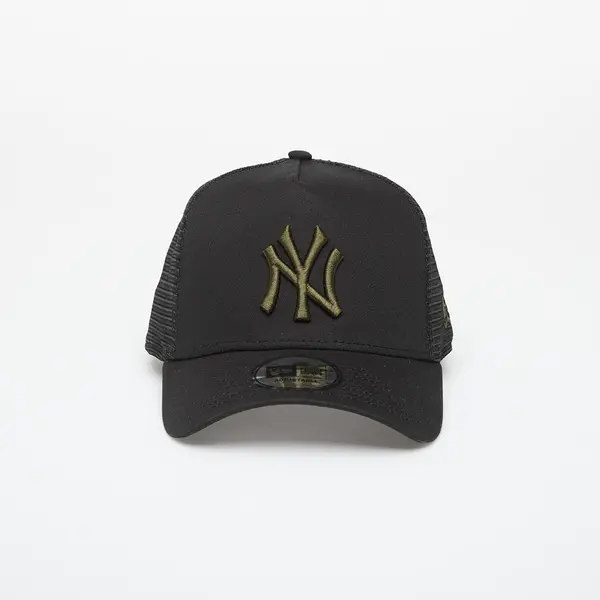 New Era Шапка New Era 9FORTY Af Trucker MLB League Essential Trucker New York Yankees Black/ Rifle Green Universal