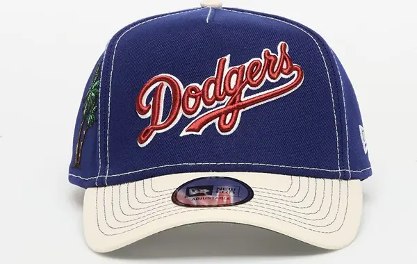 New Era Шапка New Era 9FORTY Aframe City Icon Los Angeles Dodgers Dark Royal/ Light Cream Universal