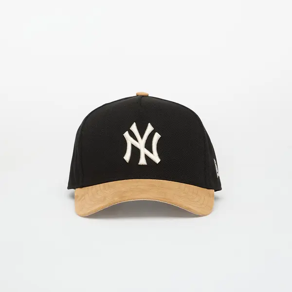 New Era Шапка New Era 9FORTY Aframe MLB Suede Visor New York Yankees Black/ Camel Universal