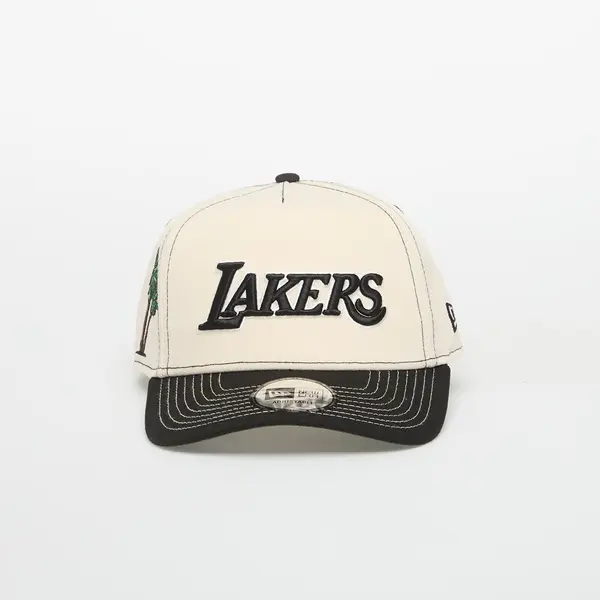 New Era Шапка New Era 9FORTY Aframe NBA City Icon Los Angeles Lakers Light Cream/ Black Universal