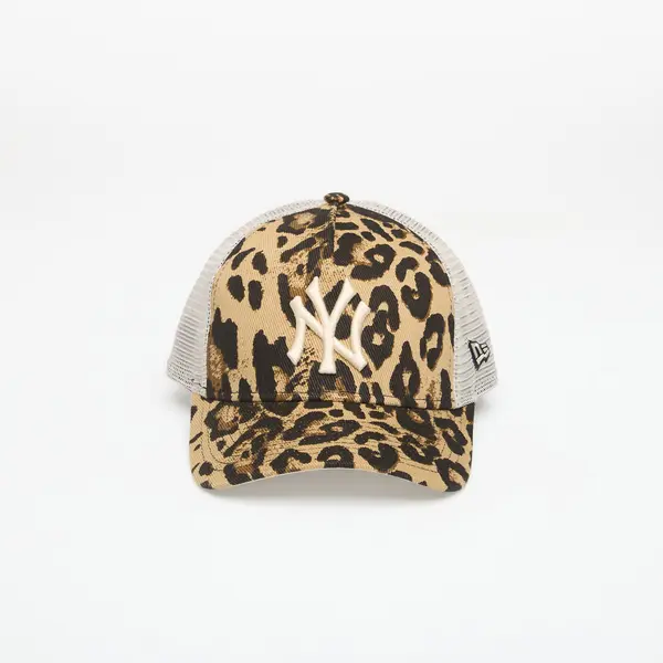 New Era Шапка New Era 9FORTY MC AF Trucker Leopard New York Yankees NFL Brown Suede Universal