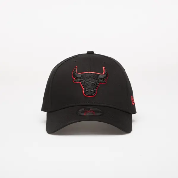 New Era Шапка New Era 9FORTY NBA Team Outline Chicago Bulls Black/ Front Door Red Universal