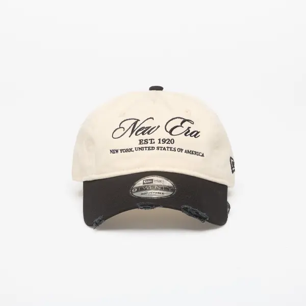 New Era Шапка New Era 9TWENTY Aframe Wash Distress Light Cream/ Black Universal
