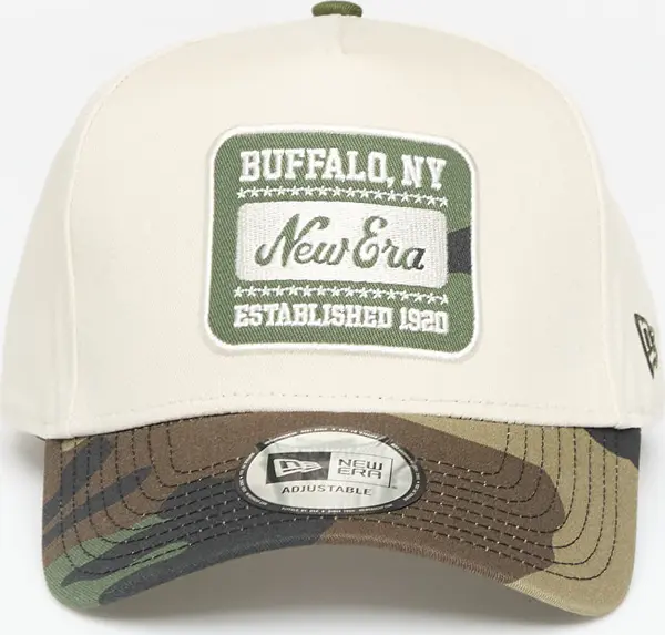 New Era Шапка New Era Camo Patch 9FORTY E-Frame Adjustable Cap Cream Universal