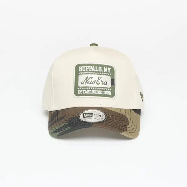 New Era Шапка New Era Camo Patch 9FORTY E-Frame Adjustable Cap Cream Universal