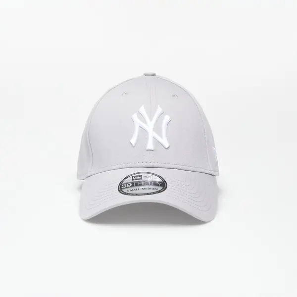 New Era Шапка New Era Cap 39Thirty Mlb League Basic New York Yankees Grey/ White L-XL