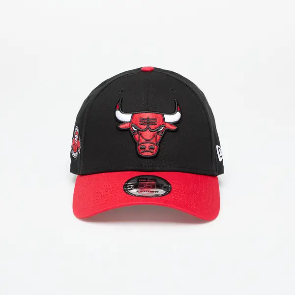 New Era Шапка New Era Chicago Bulls 9FORTY Side Patch Adjustable Cap Black/ Fdr Universal