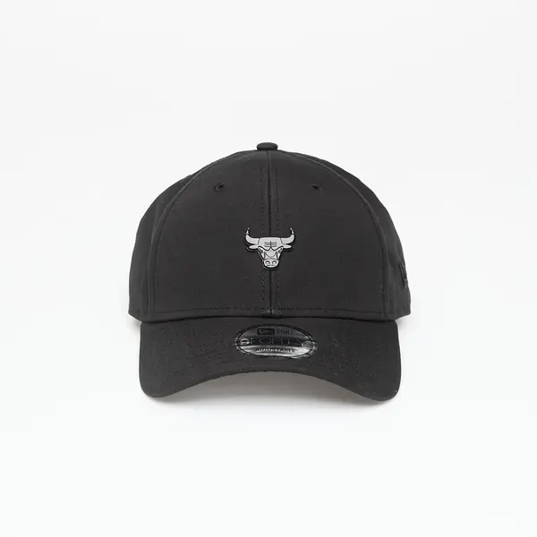 New Era Шапка New Era Chicago Bulls NBA Pin 9FORTY Adjustable Cap Black/ Black Universal