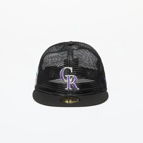 New Era Шапка New Era Colorado Rockies Mesh Patch 59FIFTY Fitted Cap Black 7 1/4