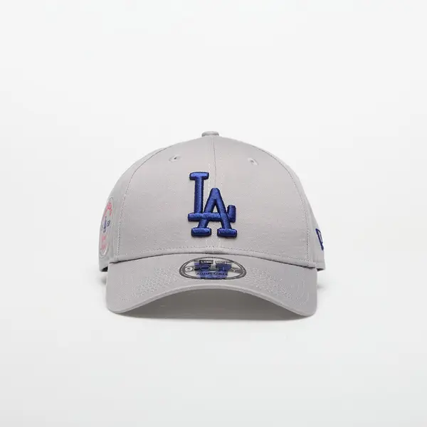 New Era Шапка New Era Los Angeles Dodgers 9FORTY Side Patch Adjustable Cap Gray Universal