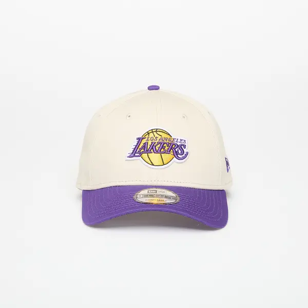 New Era Шапка New Era Los Angeles Lakers 9FORTY NBA Colour Block Stone/ Official Team Color Universal