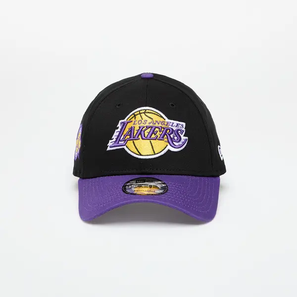 New Era Шапка New Era Los Angeles Lakers 9FORTY NBA Side Patch Adjustable Cap Black/ Trp Universal