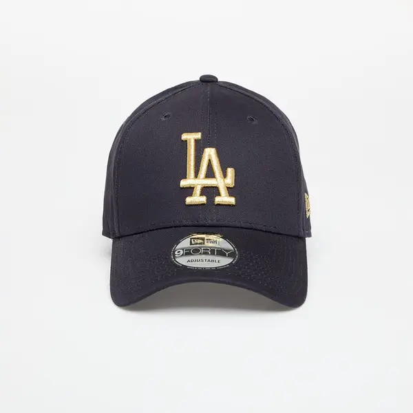 New Era Шапка New Era MLB Metallic 9FORTY Los Angeles Dodgers Navy/ Metallic Gold Universal