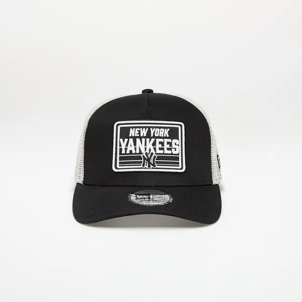 New Era Шапка New Era New York Yankees MLB Patch 9FORTY A-Frame Trucker Adjustable Cap Black Universal